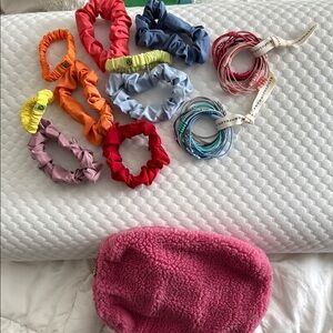 New Bundle of Scrunchies with Pouch